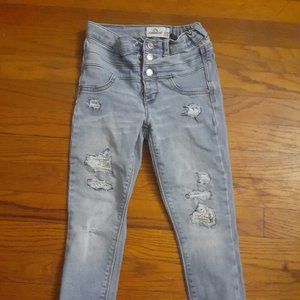 Jordache Distressed Jean's Girls Size 7